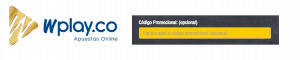 codigo promocional wplay