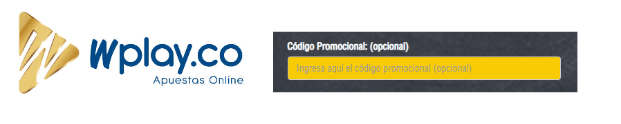 Ingresa aqu&iacute; el c&oacute;digo promocional Wplay