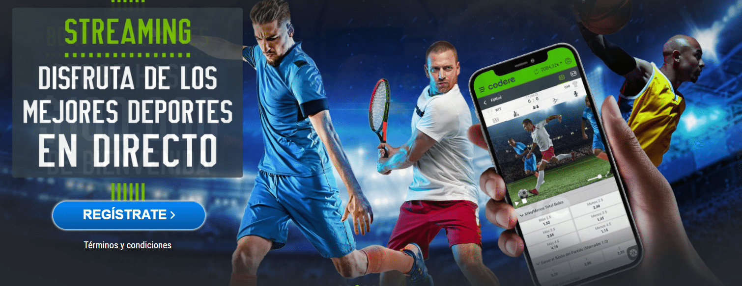 Codere Live streaming