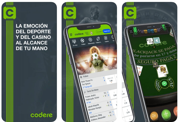 Codere app